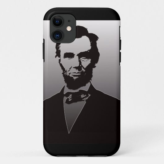 Abe Lincoln Portret iPhone 5 Case-Mate Hoesje (Achterkant)