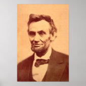 Abe Lincoln Poster (Voorkant)