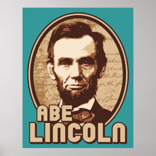 Abe Lincoln Poster (Voorkant)