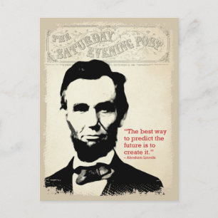 Abe Lincoln Quote Briefkaart