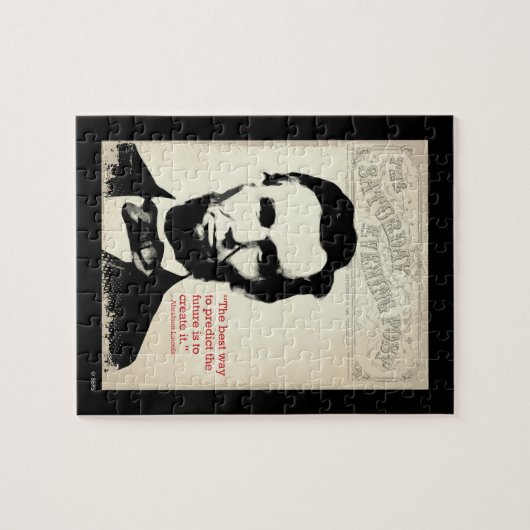 Abe Lincoln Quote Legpuzzel (Horizontaal)