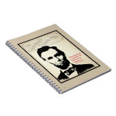 Abe Lincoln Quote Notitieboek (Rechterzijde)