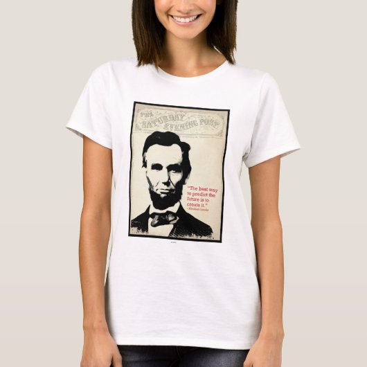 Abe Lincoln Quote T-shirt (Voorkant)