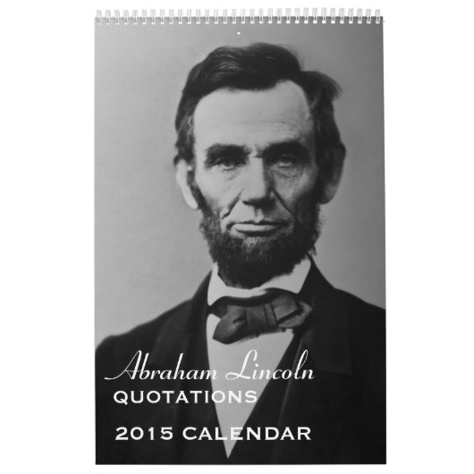 Abe Lincoln Quotes 2015 Kalender (Hoes)