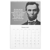Abe Lincoln Quotes 2015 Kalender (Jan 2027)