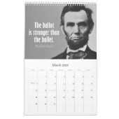 Abe Lincoln Quotes 2015 Kalender (Mar 2026)