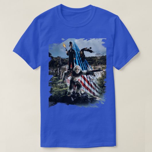 Abe Lincoln Riding T-shirt (Design voorkant)