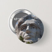 Abe Lincoln Ronde Button 5,7 Cm (Voorkant /achterkant)