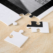 Abe Lincoln & "Sta vast" citaat Legpuzzel (Zijkant)