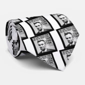 Abe Lincoln & "StandFirm"-prijsopgave Stropdas (Opgerold)