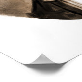 Abe Lincoln Stovepipe Pet Caricature Poster (Hoek)