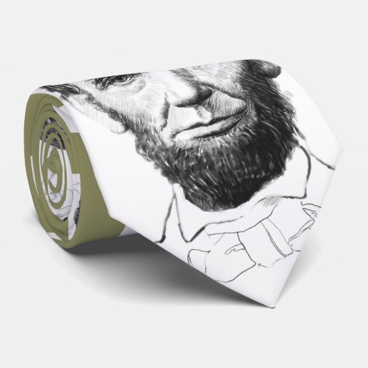 Abe Lincoln Stropdas (Opgerold)