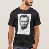 Abe Lincoln T-shirt (Voorkant)