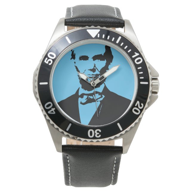 ABE LINCOLN (TWO) HORLOGE (Voorkant)