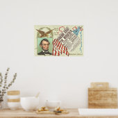 Abe Lincoln Vintage Poster (Keuken)