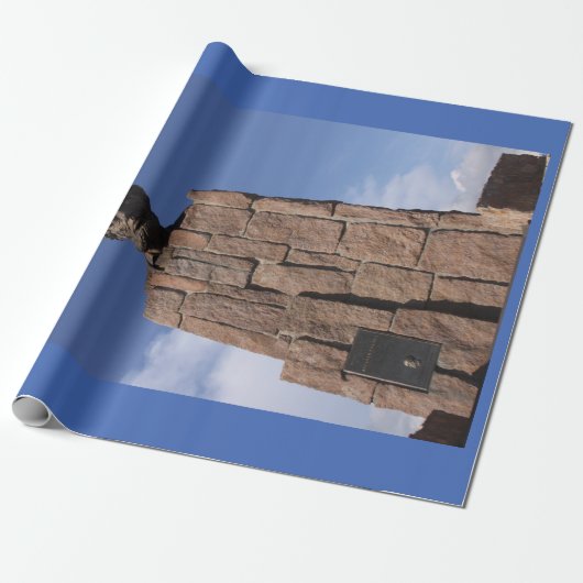 Abe Lincoln Wrapping Paper Cadeaupapier (Uitgerold)