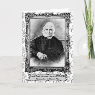 Abe Lincoln's Stepmoeder Moederdag Card Kaart