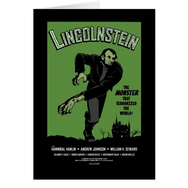 Abe Lincolnstein. Abraham Lincoln Frankenstein (Voorkant)