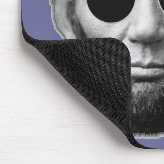 Abe Linoln en Cheap Sunbril Muismat (Hoek)