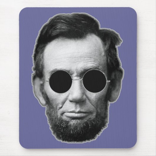 Abe Linoln en Cheap Sunbril Muismat (Voorkant)
