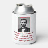 Abe-Malice-towards-none Blikjeskoeler (Blikje Voorkant)