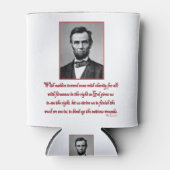 Abe-Malice-towards-none Blikjeskoeler (Voorkant)