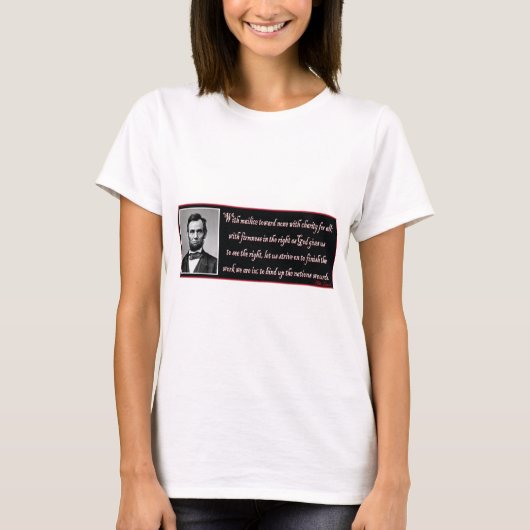Abe-met-Post-tot-Niemand T-shirt (Voorkant)