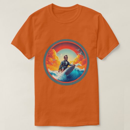 Abe Surfer T-shirt (Design voorkant)