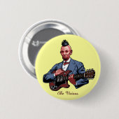 Abe Vicious Ronde Button 5,7 Cm (Voorkant /achterkant)
