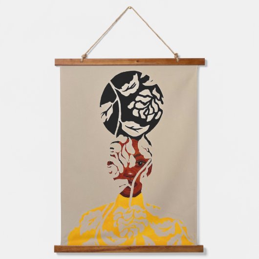 Abeba Hangend Wandkleed (Voorkant)