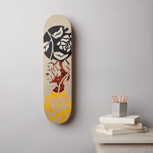 Abeba Skateboard (Muurkunst)