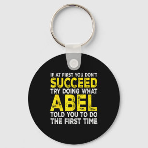 Abel - Als het niet lukt, probeer dan te doen wat Sleutelhanger