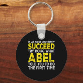 Abel - Als het niet lukt, probeer dan te doen wat Sleutelhanger (Voorkant)