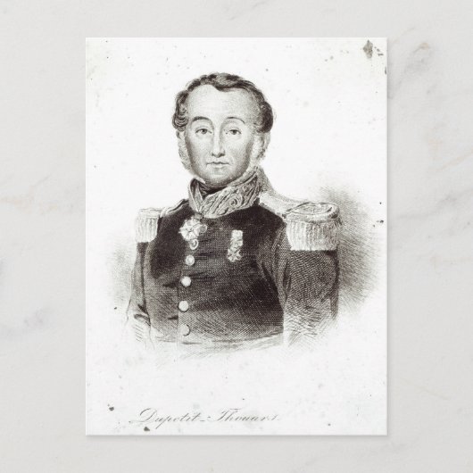 Abel Aubert Dupetit-Thouars Briefkaart (Voorkant)