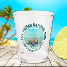 Abel Tasman Coastal Park New Zealand Shot Glas