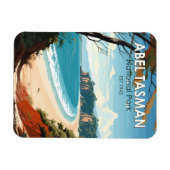 Abel Tasman Nationaal Park Nieuw-Zeeland Reizen Re Magneet (Horizontaal)