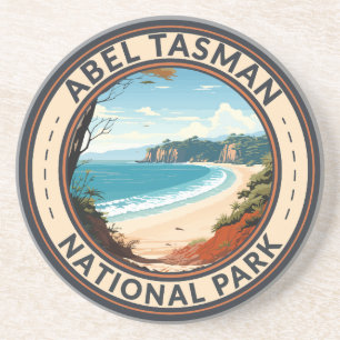 Abel Tasman Nationaal Park Nieuw-Zeeland Reizen Re Zandsteen Onderzetter