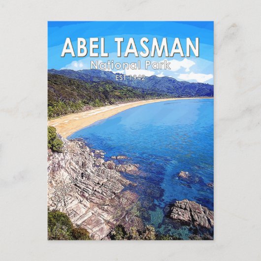 Abel Tasman National Park New Zealand  Briefkaart (Voorkant)