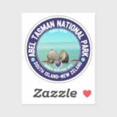 Abel Tasman National Park New Zeland Sticker (Vel)