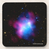 Abell 1758 bier onderzetter (Voorkant)