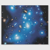 Abell 2744 Pandora Galaxy Cluster Space Foto Cadeaupapier (Vlak)