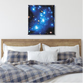 Abell 2744 Pandora Galaxy Cluster Space Foto Canvas Afdruk (Insitu (Slaapkamer))
