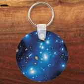 Abell 2744 Pandora Galaxy Cluster Space Foto Sleutelhanger (Voorkant)