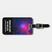 Abell 2744, Pandora's Cluster. Bagagelabel (Voorkant horizontaal)