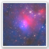 Abell 2744, Pandora's Cluster. Sticker (Voorkant)