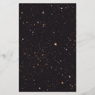 Abell 315 Galaxy Cluster van breedbeeld op het vel Briefpapier