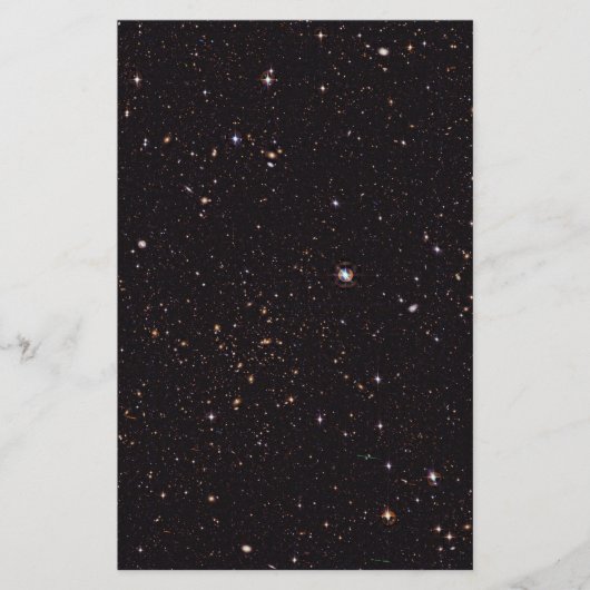 Abell 315 Galaxy Cluster van breedbeeld op het vel Briefpapier (Voorkant)