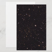 Abell 315 Galaxy Cluster van breedbeeld op het vel Briefpapier (Voorkant / Achterkant)