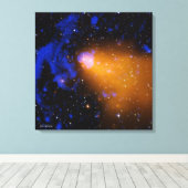 Abell 3376 canvas afdruk (Insitu (Houten vloer))