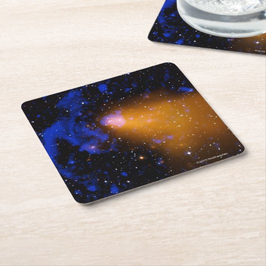 Abell 3376 kartonnen onderzetters (Schuin)